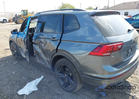 2024 Volkswagen Tiguan 2.0T Se R-Line Black из США, поврежденный, VIN 3VVCB7AX5RM210391